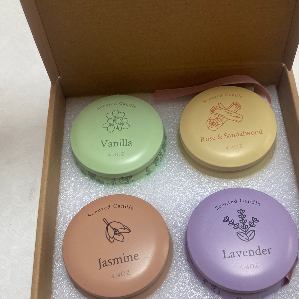 Scented Candles - Natural Soy Wax